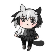 おりうまむすめ(勝負服)正面・瞬きあり