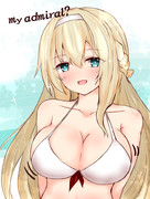 誰よりも白ビキニの似合う淑女