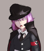 嫌悪感を感じている顔