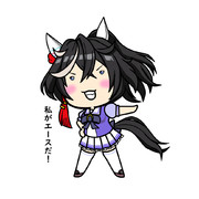 カツラギエース（ウマ娘）アイコン用