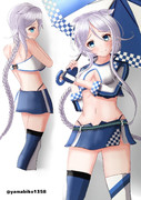 海風のレースクイーン