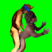 チョコボに乗るワッカ