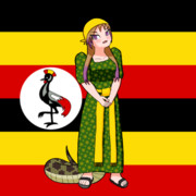 ゴメスを着たアフリカニシキヘビ