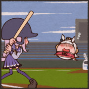 ゴルシとマックイーンとロボピッチャ