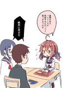 主人公の幼馴染カップルが気になる素直幼馴染ちゃん