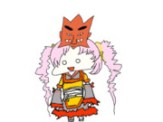 やる気のないついなちゃん