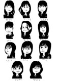 櫻坂3期生マウス似顔絵
