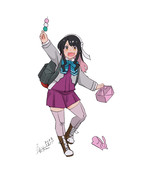 長波『さーいくぞー！おー！』