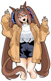 大きい服着てるダスカ