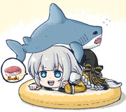 スシの気持ちになるあかりちゃん