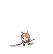 インフィニットエンドをするグラスちゃん