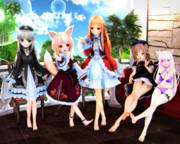 【今日のレア様】おみあしさんで ご一緒に…♡