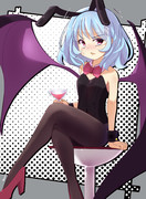 バニーガールのレミリアお嬢様と同じお酒が飲みたい！