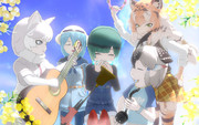 MMD　森の音楽会　MMDけもフレR