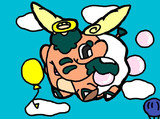 空のおさんぽをするゾウドウ