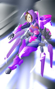 紫アーマー2