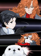 モジャ★クロ戦闘記　第56回で使った絵の原画