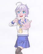 青「もぉっ、ガサー、青葉のズボンどこに隠ｓ…」