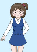 前回の眼鏡ありバージョン