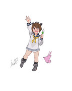 雪風『しれぇ！こっちこっち！』