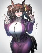 イナリワンのイナリカラージャージ