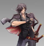 えろうイケちょるスーツの岡田さん