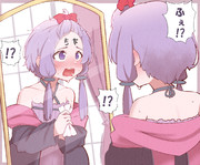 罰ゲームラクガキを消そうと鏡を見たらそれどころじゃなくなったゆかりさん