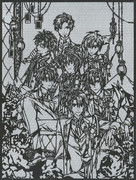 切り絵　IDOLiSH7