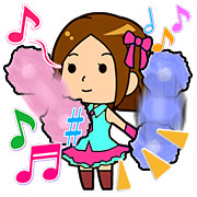 ポンポン応援むすめ