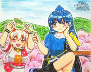 暇を持て余した大天狗様と招き猫様の戯れ