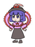 234 ぴちゅーん衣玖【東方Project 立ち絵素材 PNG】