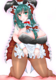ヘッドドレスエプロンたくし上げバニ雛