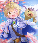 ３月魔道杯お疲れイラスト