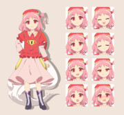 河城みとり　立ち絵素材