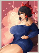 バラ色のポートレート