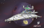 球連邦宇宙戦艦「ボール・ザ・デストロイヤー」
