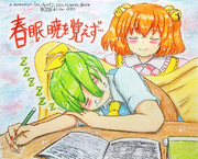 春はお昼寝が愛しい季節✏️