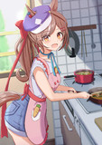 もうすぐお料理できますから待っていてくださいね！