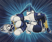 マッシビの三角絞め