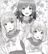 朝潮型ちゃん達のセーラー服。