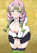 むぎゅっとする甘露寺蜜璃さん