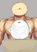 シマエナガ君と…