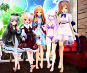 【今日のレア様】おみあしさんで 整列…♡