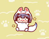 きつねきぐるみ咲ちゃん