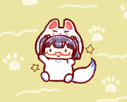 きつねきぐるみ咲ちゃん