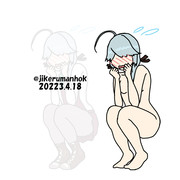 ポーズ練習浜波