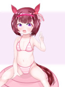 ニシノフラワーちゃん誕生日おめ！