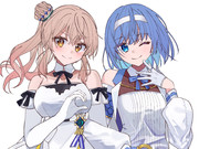 ＼ポーズとって！／