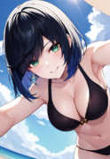 上に覆いかぶさる大胆な夜蘭