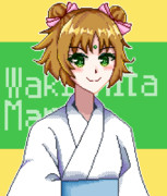 ドット絵まりんちゃん